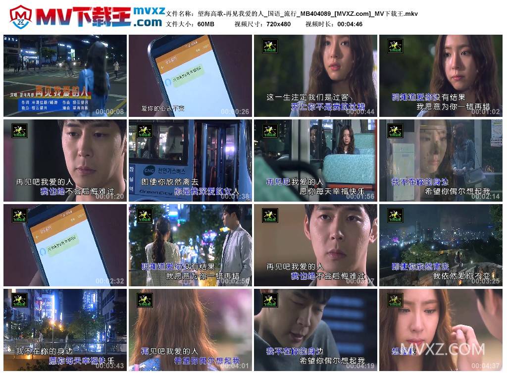 望海高歌-再见我爱的人_国语_流行_MB404089